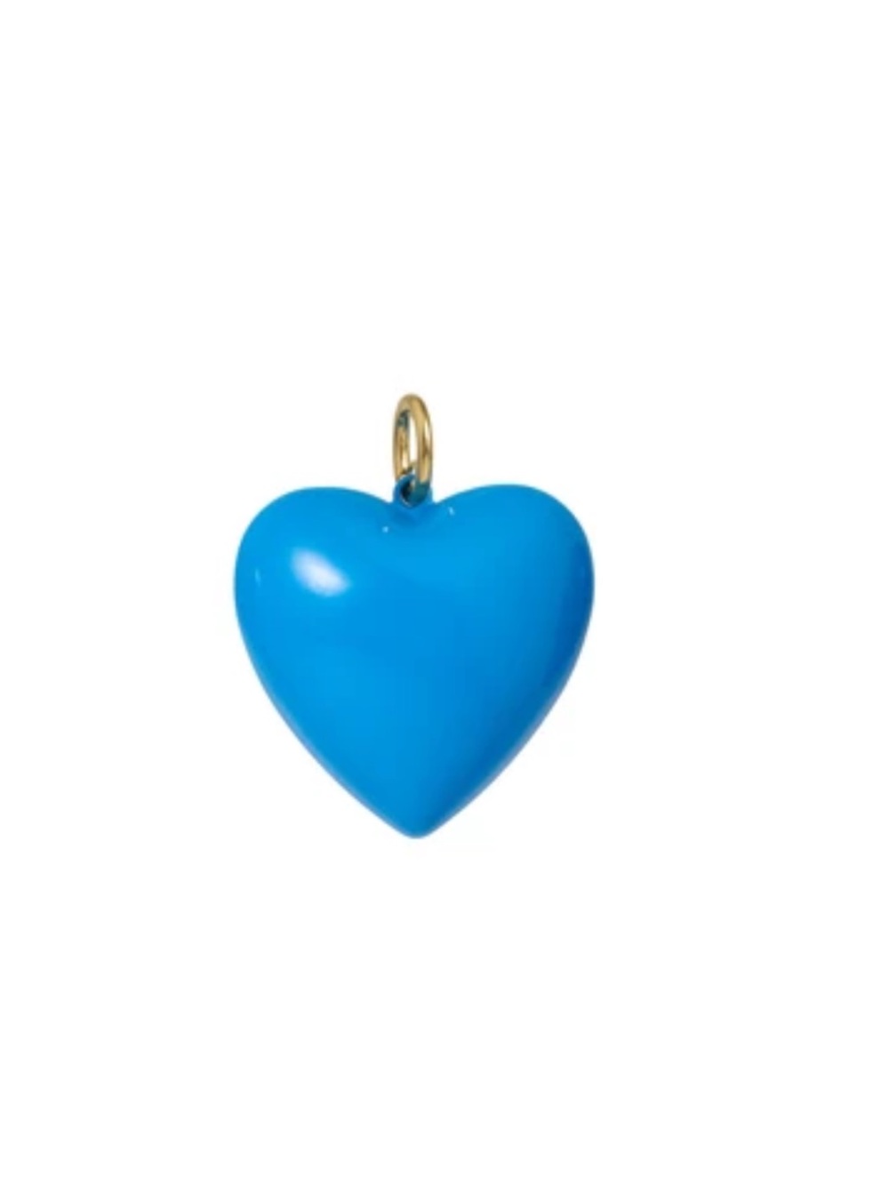 NWOT Roxanne Assoulin The Big Puffy Heart Charm